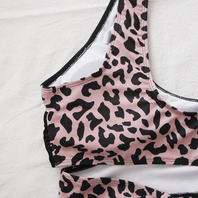 Bikini Dos Tonos con Push Up y Cruce en el Pecho - Image 7