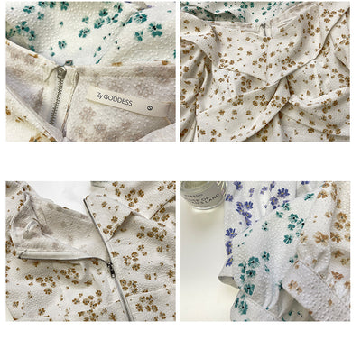 Blusa Floral Asimétrica de Manga Larga para Mujer - Diseño Exclusivo - Image 31