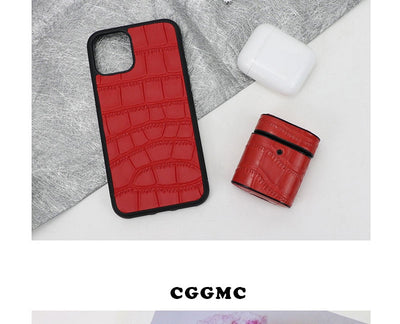 Funda Protectora de Cuero para Auriculares Bluetooth y Estuche de Móvil - Image 38