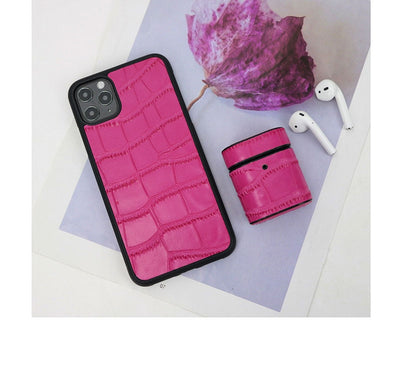 Funda Protectora de Cuero para Auriculares Bluetooth y Estuche de Móvil - Image 39