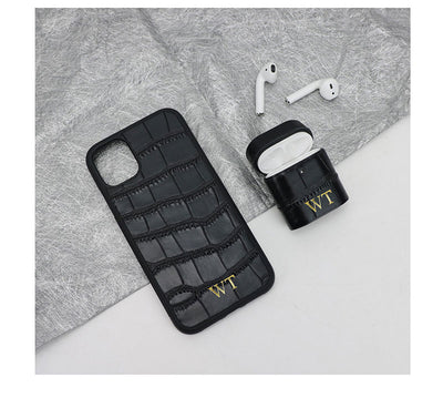 Funda Protectora de Cuero para Auriculares Bluetooth y Estuche de Móvil - Image 40