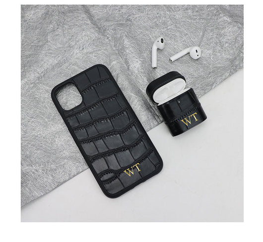 Funda Protectora de Cuero para Auriculares Bluetooth y Estuche de Móvil - Image 40
