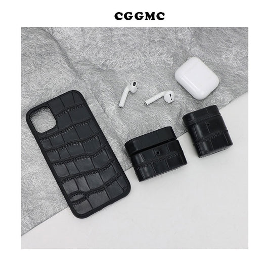 Funda Protectora de Cuero para Auriculares Bluetooth y Estuche de Móvil - Image 41