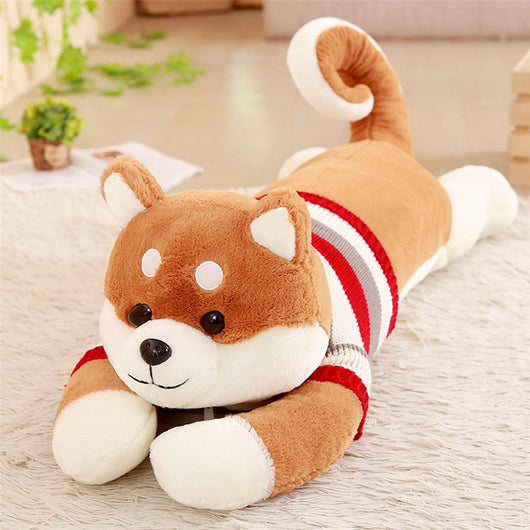 Almohada Peluche Gigante Perro con Suéter Acogedor - Image 11