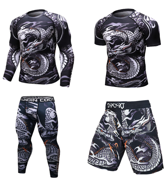 Camiseta de Compresión para Entrenamiento MMA