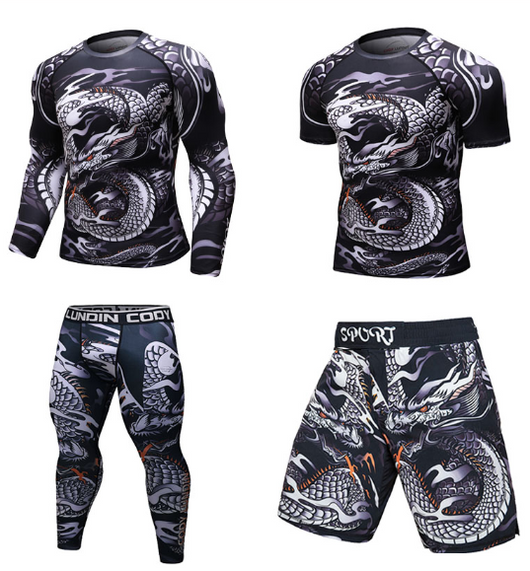 Camiseta de Compresión para Entrenamiento MMA