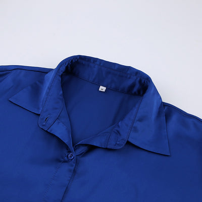 Conjunto de Dos Piezas: Blusa Azul y Pantalón Largo Dinklein - Image 13