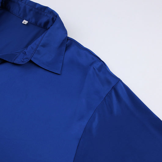 Conjunto de Dos Piezas: Blusa Azul y Pantalón Largo Dinklein - Image 14