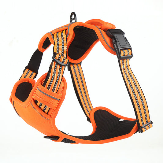 Arnés Reflectante Estilo Chaleco para Perro con Control de Pecho