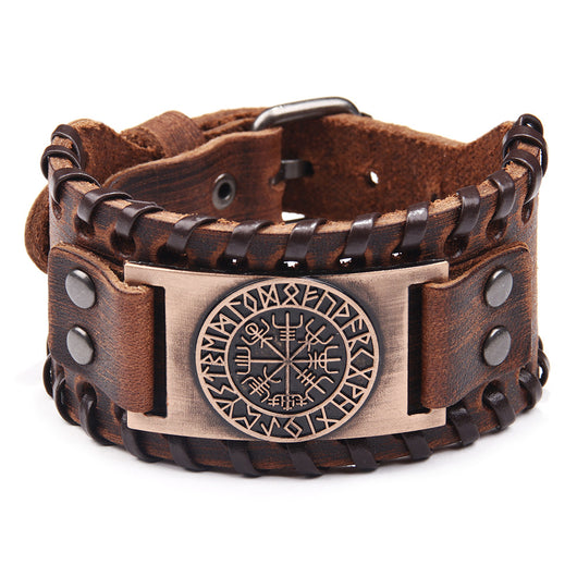 Pulsera de Cuero Ancha para Hombre - Image 15