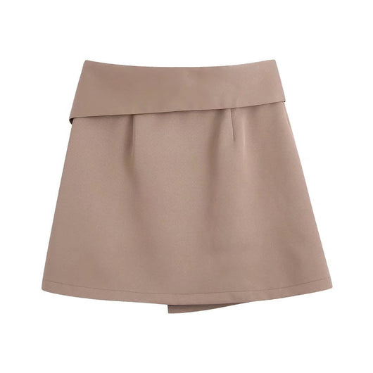 Falda Elegante de Cintura Alta con Diseño Asimétrico - Image 7