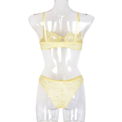 Conjunto de Lencería Sensual de Dos Piezas con Encaje y Efecto Push Up - Image 16