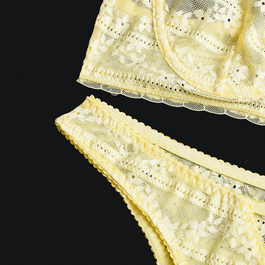 Conjunto de Lencería Sensual de Dos Piezas con Encaje y Efecto Push Up - Image 20