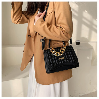 Bolsa Mensajera Mujer Diseño Rombos y Cuadros - Image 23