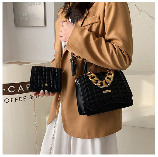Bolsa Mensajera Mujer Diseño Rombos y Cuadros - Image 29