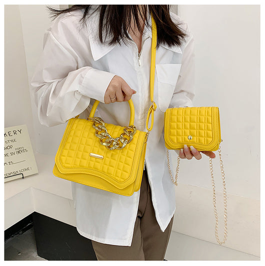 Bolsa Mensajera Mujer Diseño Rombos y Cuadros - Image 61