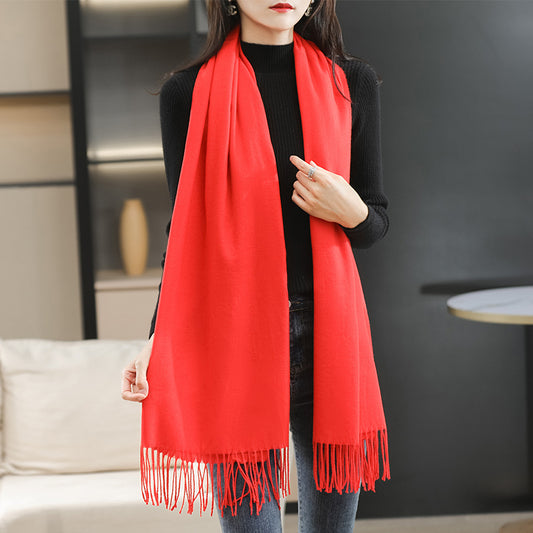 Bufanda Reversible de Cachemira para Mujer - Elegancia Dual