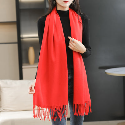 Bufanda Reversible de Cachemira para Mujer - Elegancia Dual