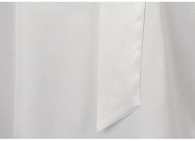 Blusa Suelta de Seda con Falda Slim de Cintura Alta - Image 26