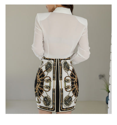 Conjunto Elegante Falda y Blusa Slim Fit para Mujer - Image 22