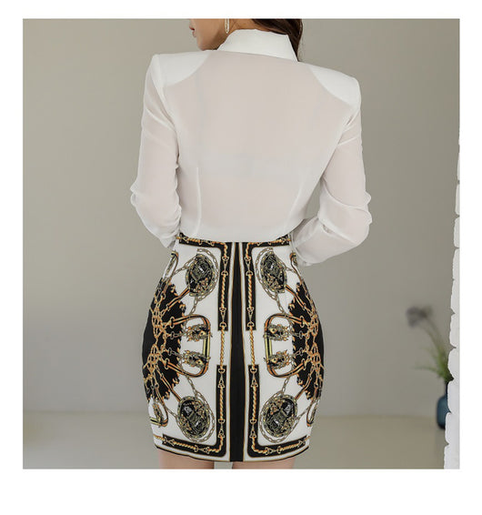 Conjunto Elegante Falda y Blusa Slim Fit para Mujer - Image 22
