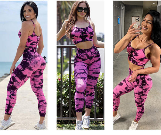 Conjunto Deportivo Mujer Sin Costuras con Tecnología Elástica Transpirable - Image 13