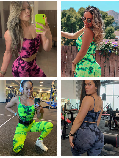 Conjunto Deportivo Mujer Sin Costuras con Tecnología Elástica Transpirable - Image 14