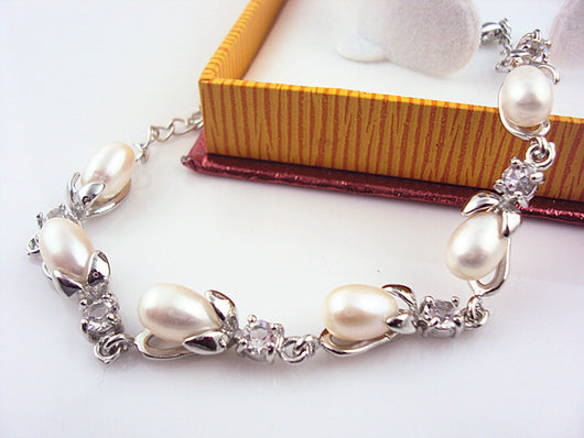 Pulsera de Perlas de Agua Dulce - Image 3