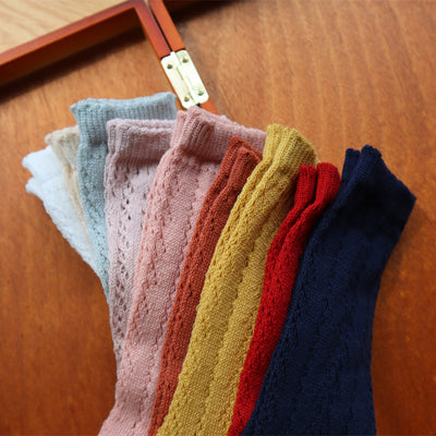 Calcetines de Malla Transpirable con Diseño Calado para Bebés y Niños - Image 11