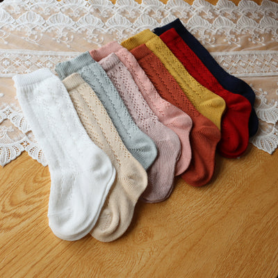 Calcetines de Malla Transpirable con Diseño Calado para Bebés y Niños - Image 14