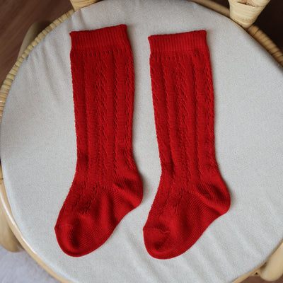 Calcetines de Malla Transpirable con Diseño Calado para Bebés y Niños - Image 22