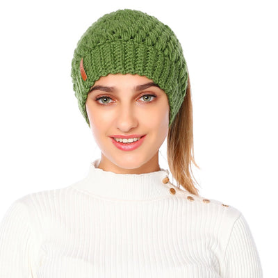 Gorro Tejido Europeo y Americano para Mujer con Protección de Oídos - Image 12