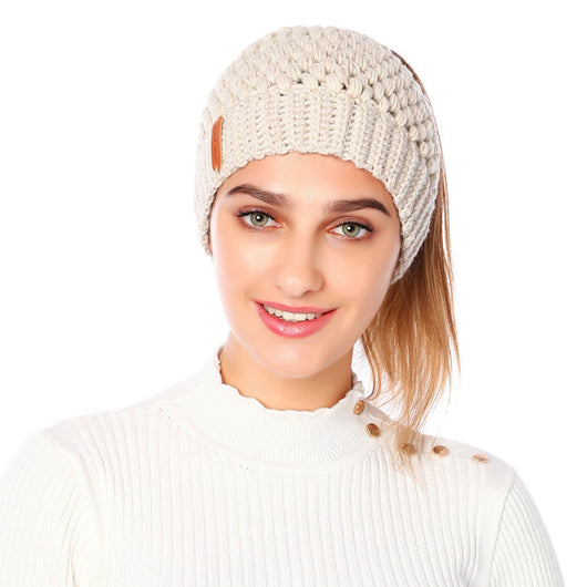 Gorro Tejido Europeo y Americano para Mujer con Protección de Oídos - Image 14