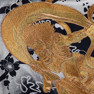 Camisa Oni Dorado Bordada - Image 18