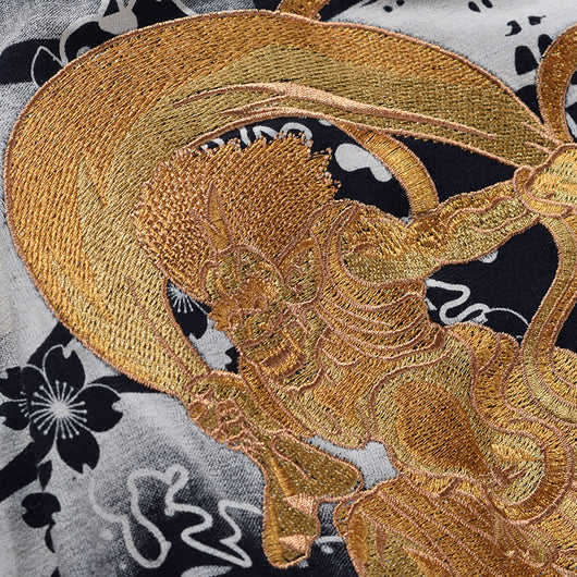 Camisa Oni Dorado Bordada - Image 18