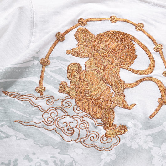 Camisa Oni Dorado Bordada - Image 21
