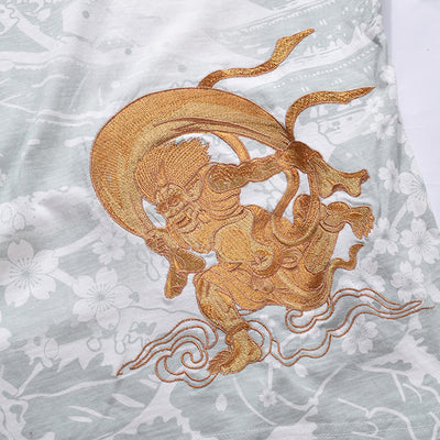 Camisa Oni Dorado Bordada - Image 22