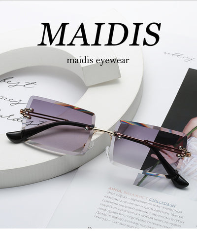 Gafas de Sol Rimless Europeas - Diseño Moderno y Minimalista - Image 20