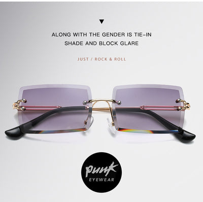 Gafas de Sol Rimless Europeas - Diseño Moderno y Minimalista - Image 24