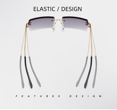 Gafas de Sol Rimless Europeas - Diseño Moderno y Minimalista - Image 25