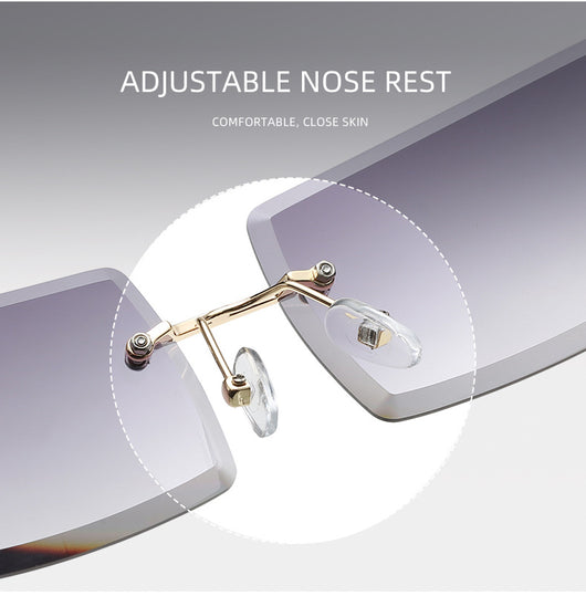 Gafas de Sol Rimless Europeas - Diseño Moderno y Minimalista - Image 26