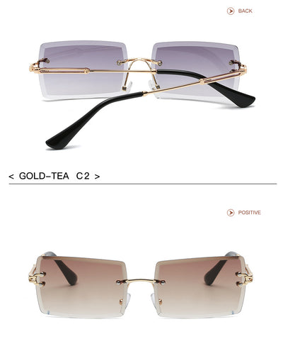Gafas de Sol Rimless Europeas - Diseño Moderno y Minimalista - Image 31