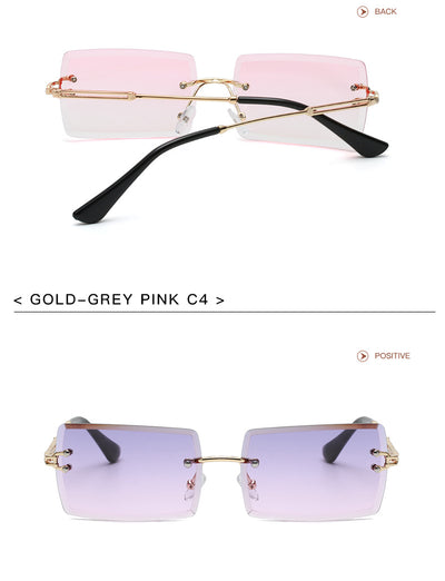 Gafas de Sol Rimless Europeas - Diseño Moderno y Minimalista - Image 34