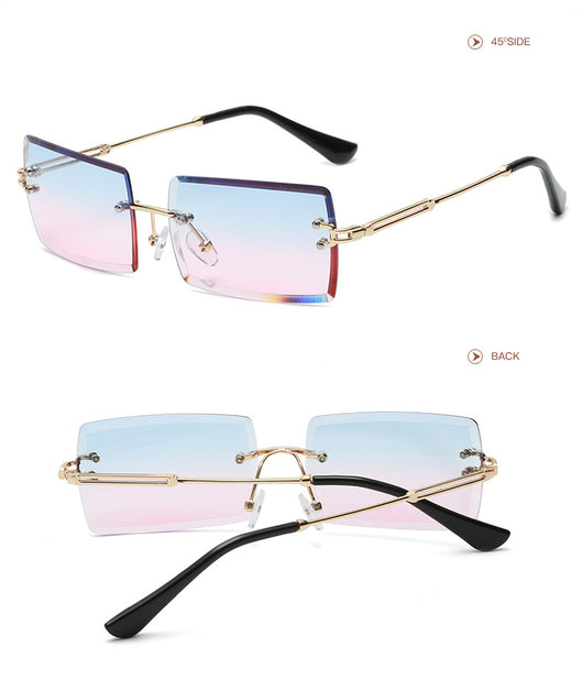 Gafas de Sol Rimless Europeas - Diseño Moderno y Minimalista - Image 38