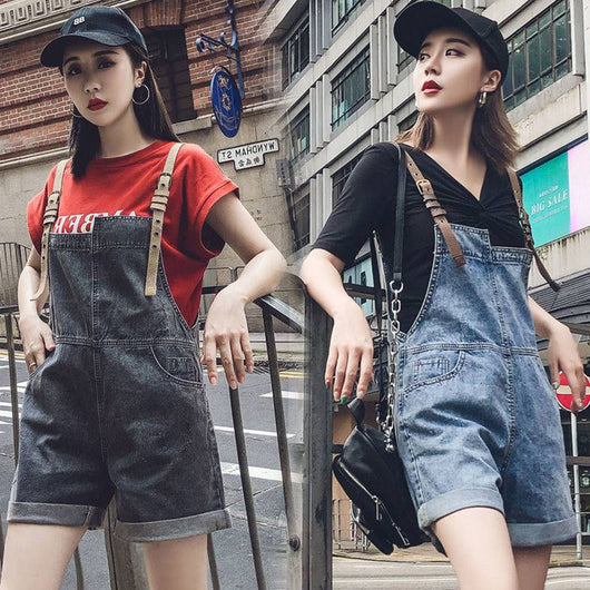 Shorts Holgados Retro Estilo Hong Kong Antiedad
