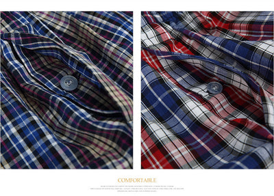 Calzoncillos de Algodón Cuadros para Hombre Talla Grande - Image 9