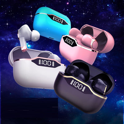 Auriculares TWS T28 con Pantalla LED, Resistencia IPX5 y Sonido Inalámbrico Premium