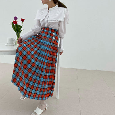 Blusa Suelta con Solapa Grande y Detalles de Contraste - Image 7