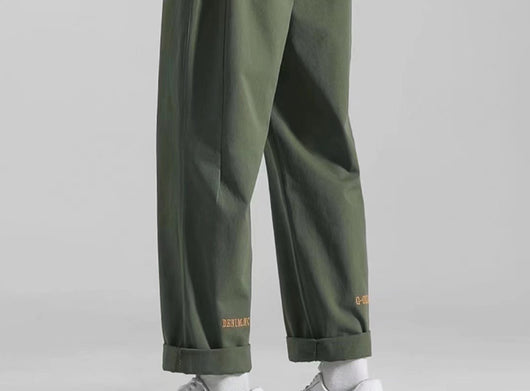 Pantalones Casuales Sueltos para Hombre - Tela Fina para Verano - Image 11