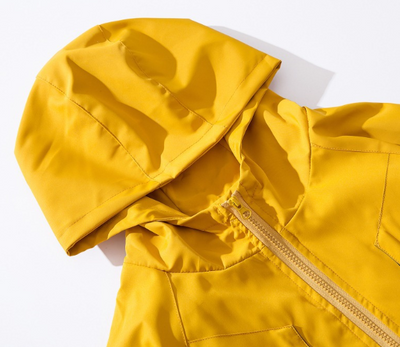 Chaqueta Cortavientos con Capucha y Bolsillos de Herramientas - Image 12